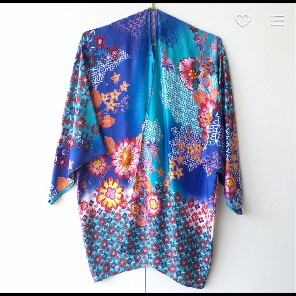 Hanami - Half Sleeves Kimono Cardigan Handmade